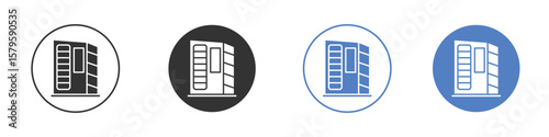 Infrared heat cabin icon concept. solid style icon designs for website, app, UI.