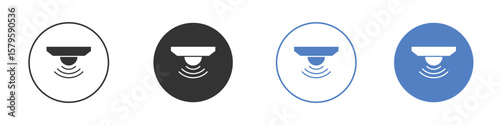 Infrared icon concept. solid style icon designs for website, app, UI.