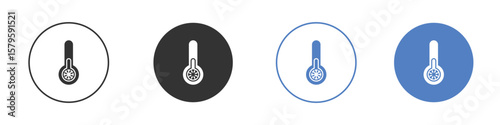 Cold icon concept. solid style icon designs for website, app, UI.