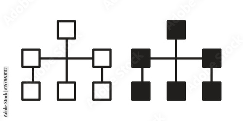 Consolidation icon vector, sign and symbol for design, website or apps elements.