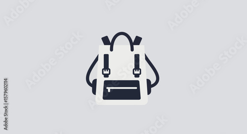 Outline and Solid Shopping Bag Icon Comparison