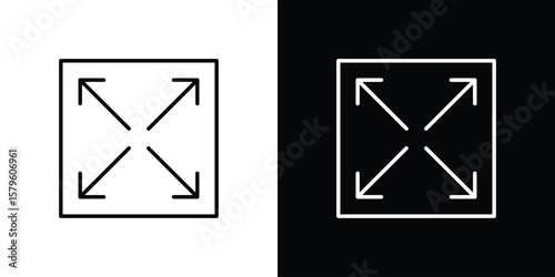 Large capacity icon vector symbols pack in black and white lines