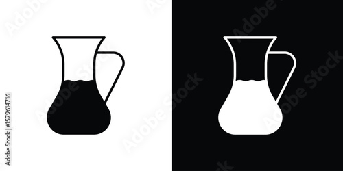 Vinegar icon collection. Flat illustration of vector icon