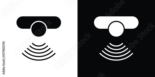 Sensor icon collection. Flat illustration of vector icon