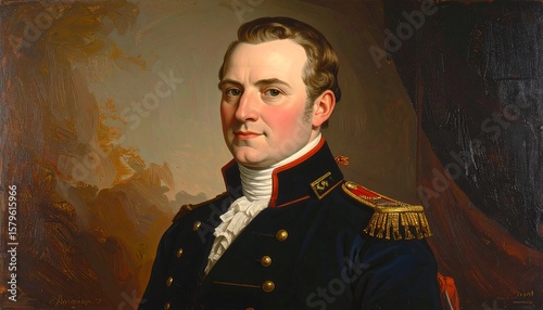 Portrait of a man in military uniform (1)