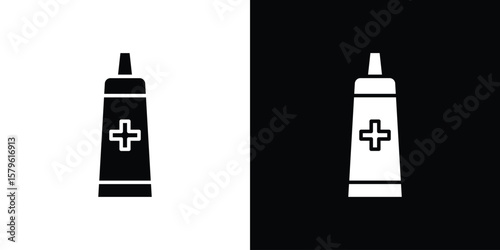 Ointment icon collection. Flat illustration of vector icon