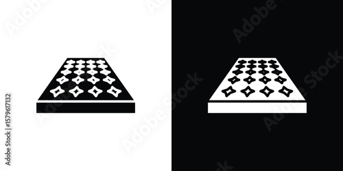 Mattress icon collection. Flat illustration of vector icon