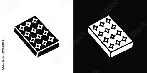 Mattress icon collection. Flat illustration of vector icon