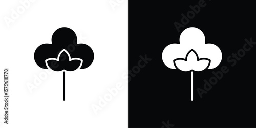 Cotton icon collection. Flat illustration of vector icon