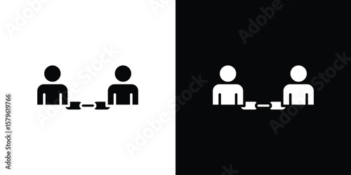 Affiliate link icon collection. Flat illustration of vector icon