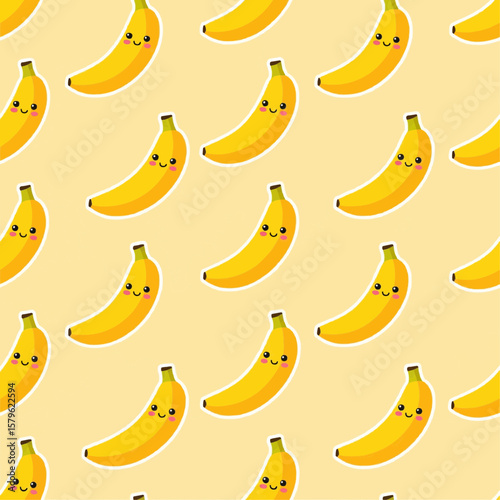 seamless pattern with bananas