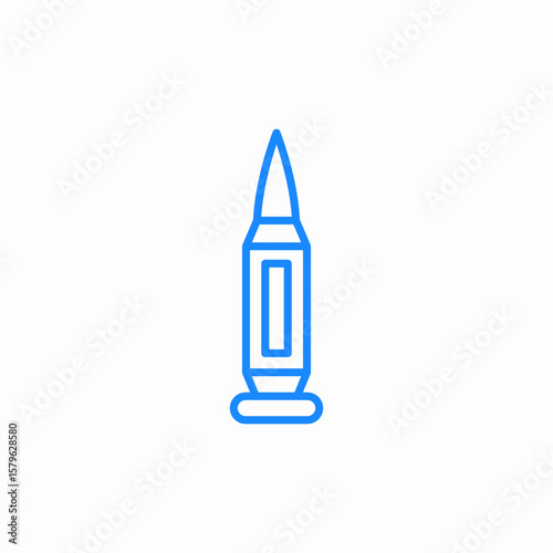 sharp bullet icon sign vector