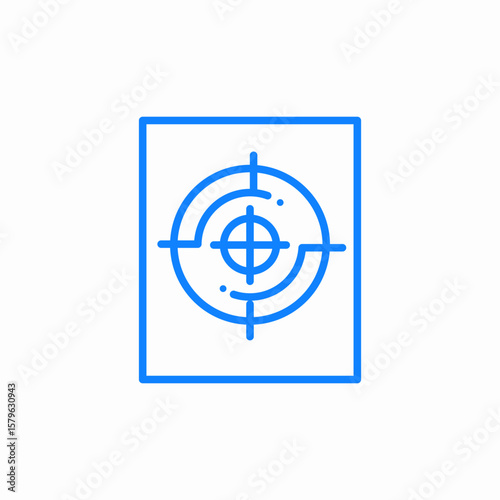target police icon sign vector
