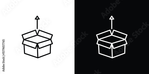 Product release icon in trendy stroke liner style. Set of Website icon vector.