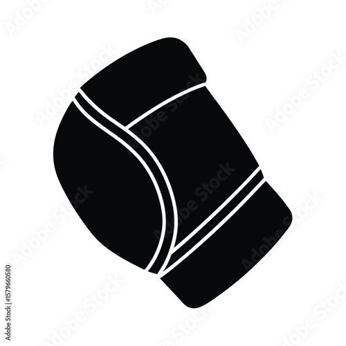 elbow pad vector illustration
