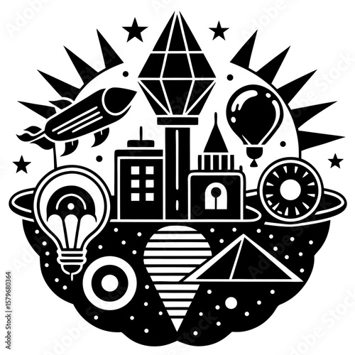 Create a short, catchy, and playful AI-inspired brand name using made-up or blended words that feel fun, modern, and tech-savvy.