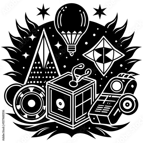 Create a short, catchy, and playful AI-inspired brand name using made-up or blended words that feel fun, modern, and tech-savvy.