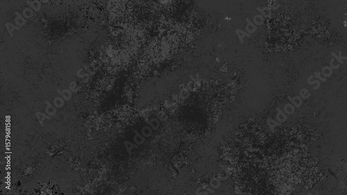黒い背景に広がる、かすれた白い傷や埃のようなグランジテクスチャ。背景｜テクスチャ, グランジ, 黒, ノイズ, 傷, オーバーレイ, 素材