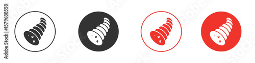 Cornucopia icon symbol. Simple, flat design for web or mobile app. Minimal Vector illustration logotype.