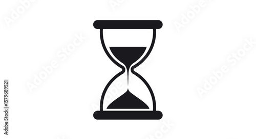 Simple Hourglass Icon Design
