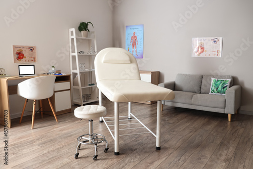 Interior of medical office ...