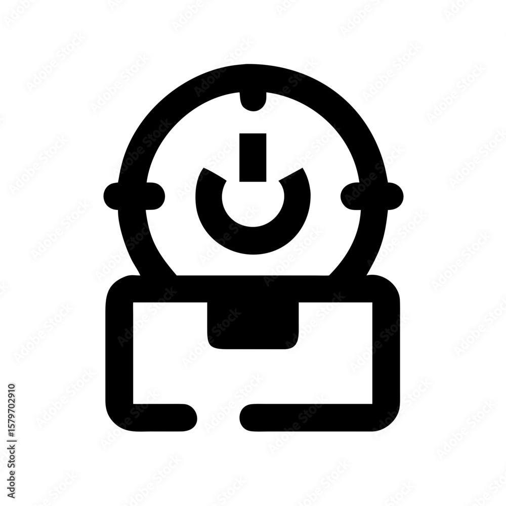 Obraz premium recovery gear icon