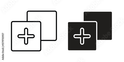 Drag and drop icon concept. pixel perfect linear ui icon.