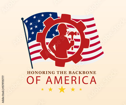 Honoring the Backbone of America Poster