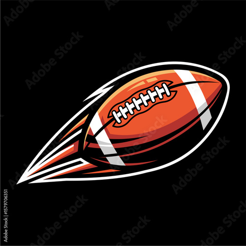 Classic American Football Sport Logo