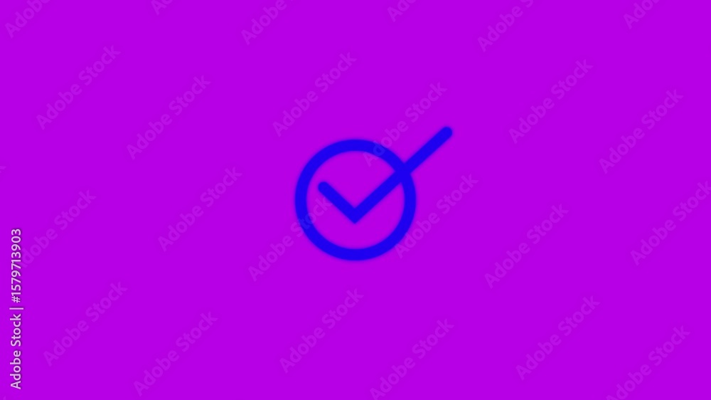 check mark animation icon tick sign accept select confirm correct agree ...
