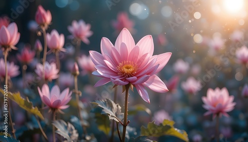 pink lotus flower