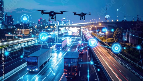 Smart city transportation network