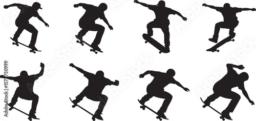 "Gravity Snap: Skateboarder Mid-Trick"