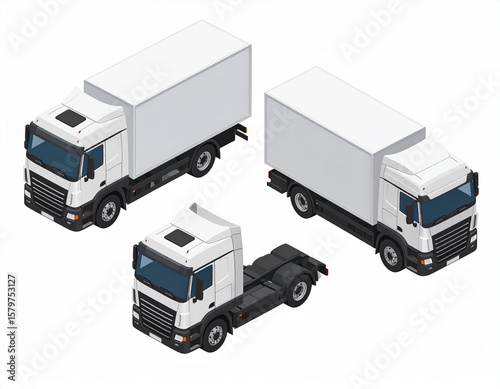 アイソメトリック　トラック