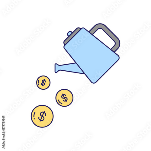 money liquidity icon