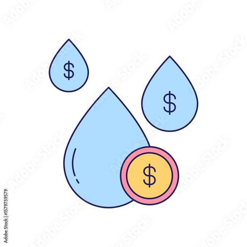 money liquidity icon