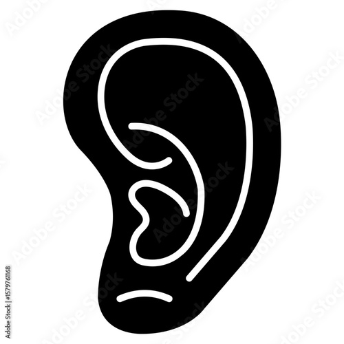 Human Veins and Circulatory System Black Fill Icon