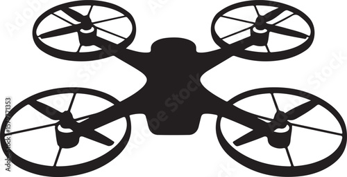Quadcopter Drone Silhouette Design"

"Flying Drone with Camera Vector"

"Modern Tech Drone Icon Clipart"

"Remote-Control Drone in Sky"

"Futuristic Drone Top View Silhouette"

