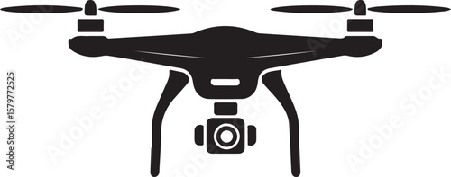 Quadcopter Drone Silhouette Design"

"Flying Drone with Camera Vector"

"Modern Tech Drone Icon Clipart"

"Remote-Control Drone in Sky"

"Futuristic Drone Top View Silhouette"

