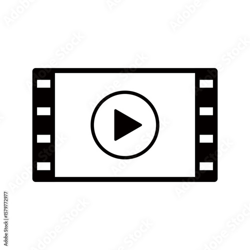 動画再生マークが表示された画面