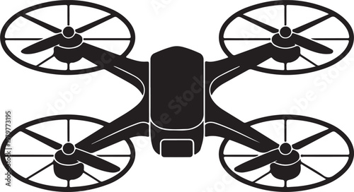 Quadcopter Drone Silhouette Design"

"Flying Drone with Camera Vector"

"Modern Tech Drone Icon Clipart"

"Remote-Control Drone in Sky"

"Futuristic Drone Top View Silhouette"

