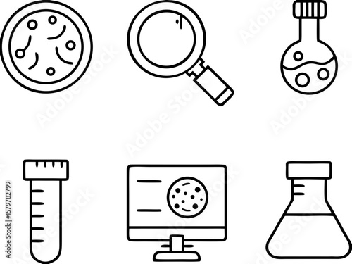 Laboratory Vector Icons