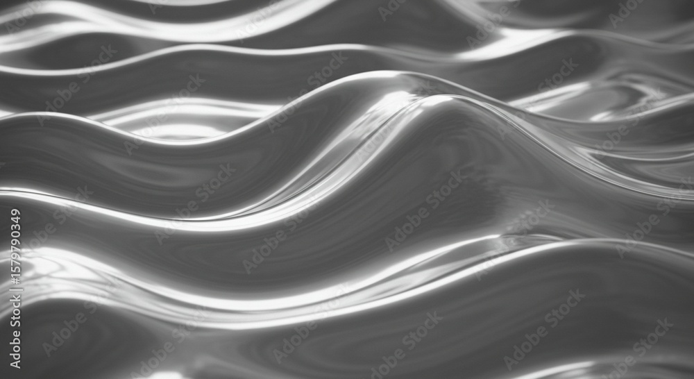 Fototapeta premium Abstract wavy surface design