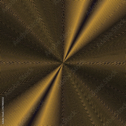 Golden metal patterns abstract spiral background
