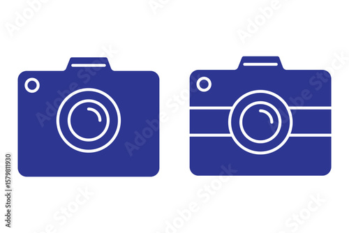 Photo vector icon for vector, camera icon set. camera photo icon symbol.