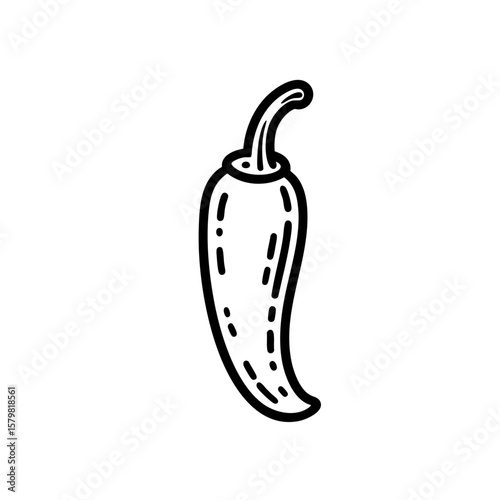 Spicy Chili Pepper  A Culinary Delight