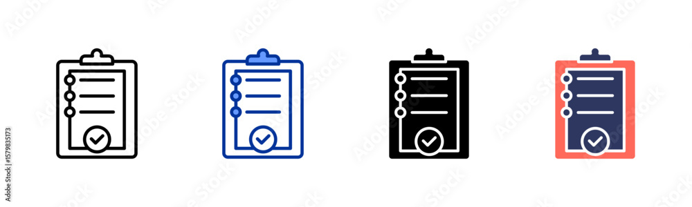 Task Completion icon sheet multiple style collection Task Completion icon sheet multiple style collection
