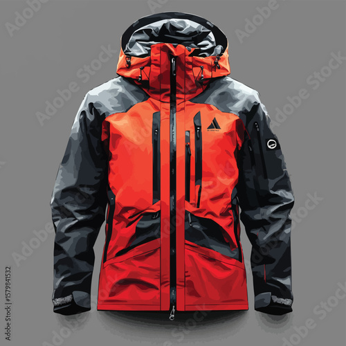 Functional and Stylish Waterproof Jacket for Cold Weather