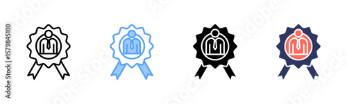 Employer Branding icon sheet multiple style collection