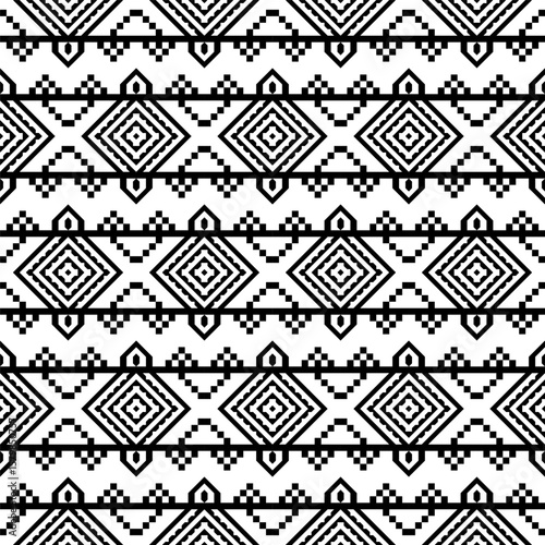 abstract geometric ethnic pattern design. ethnic seamless pattern. Ethnic pattern design for fabric and other.